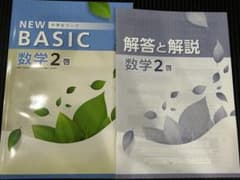 NEW BASIC 数学2 中学生ワークのサムネイル
