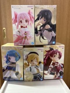 劇場版 魔法少女まどか☆マギカ ワルプルギスの廻天 フィギュア 5種　新品未開封