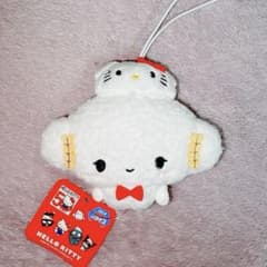サンリオ マスコット ぬいぐるみ こぎみゅん キティ ストラップ 50th