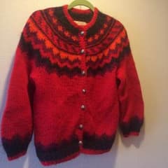 OLD Hilda Ltd ウールニットカーディガンのサムネイル