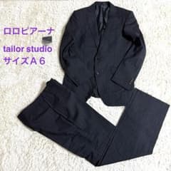 高級生地ロロピアーナ×tailor studio スーツ セットアップ 黒 - メルカリ