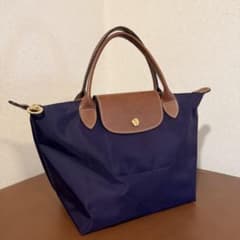 LONGCHAMP ロンシャン ルプリアージュ ハンドバッグ パープルのサムネイル