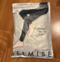 ②BELMISE 着圧レギンス M ロイヤルネイビーのサムネイル