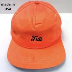 USA製 刺繍ロゴ 刺繍デザイン スナップバックキャップ 帽子 S109