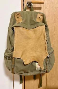2011 A/W rehacer Deerskin レアセル 鹿革　キャンバス 2011 A/W rehacer Deerskin レアセル 鹿革 キャンバス - メルカリ