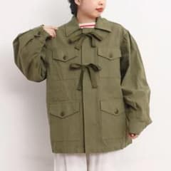 child woman 라이너 밀리터리 재킷