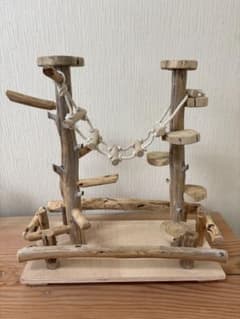 鳥インコ止まり木 流木バードアスレチック 大サイズバードジムバード