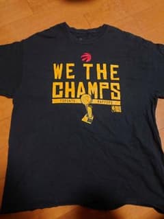 TORONTO RAPTORS NBA 優勝記念　Tシャツ ブラック メンズのサムネイル