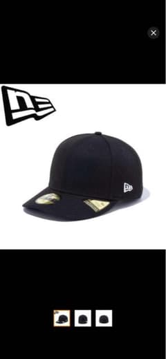 NEWERA キャップ PC 59FIFTY ベーシック ブラック × ホワイトのサムネイル