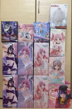 最新】美少女プライズフィギュア アルベド まどマギ モモ 胡蝶しのぶ他