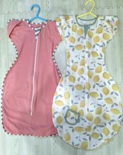 【新品未使用】奇跡のおくるみ手が出せるタイプ2枚セットのサムネイル