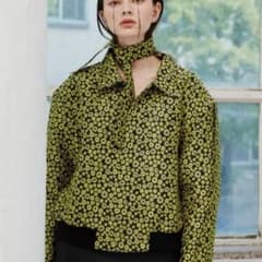 ESC STUDIO 21FW scarf blouson flower