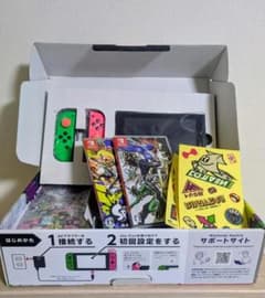 Switch 本体 スプラトゥーン2同梱版＋スプラ3＋女神転生5 - メルカリ