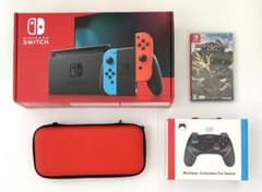 バッテリー強化版】Switch 本体 ケース コントローラーソフト - メルカリ