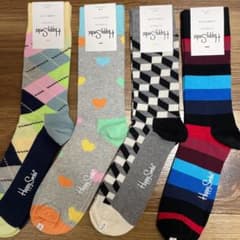 ハッピーソックス4足セットのサムネイル