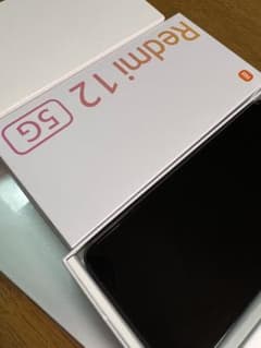 【未使用】Redmi 12 5G ミッドナイトブラック 128GB UQ 訳のサムネイル