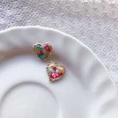 プチハートのさざれ石イヤリング ピアスのサムネイル