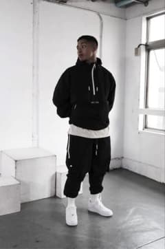 PVOT ANORAK PREMIUM NYLON JACKET(BLACK)のサムネイル