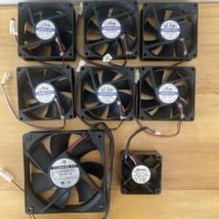 中古》PC用冷却ファン まとめ売り 8個セット - メルカリ