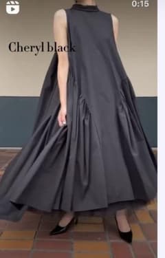 新品未使用 she tokyo Cheryl Black ワンピース - メルカリ