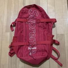 実物】Supreme18AW Backpack 赤 - メルカリ