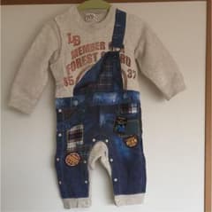 ☆美品☆ロンパース 80 リトルベアクラブのサムネイル