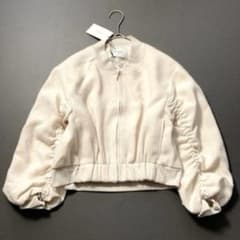 【いずみ】COHINA　近年 ツイードドロストスリーブブルゾン いずみ様専用】COHINA 近年 ツイードドロストスリーブブルゾン - メルカリ
