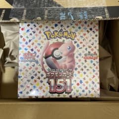 ポケモンカード151 BOX シュリンク付きのサムネイル