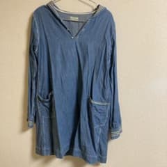 ゴートゥーハリウッド　デニムセーラー服調ワンピースのサムネイル
