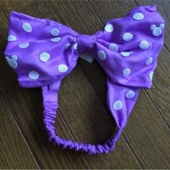 カチューシャ 紫 ディズニーのサムネイル