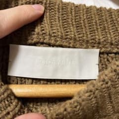 TODAYFUL ブラウン ニットドレス 半袖のサムネイル