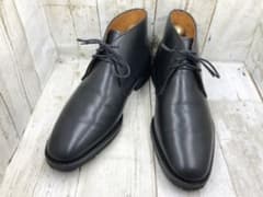 リーガル　チャッカブーツ 26.5cm 黒 ビジネス 男　革靴　新品未使用 訳有のサムネイル