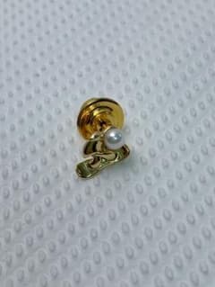 美品 ミキモト ピンブローチ ネクタイピン K18 パール アコヤ - メルカリ