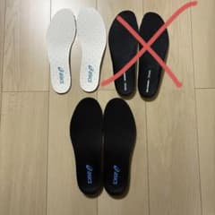 【新品】アシックス　サロモン　純正インソール　27-27.5のサムネイル