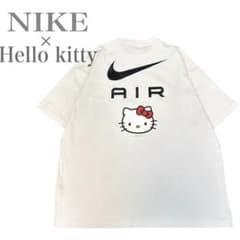 希少】ナイキ AIR ハローキティ コラボTシャツ 白 オーバーサイズ XXL 