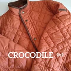 CROCODILE クロコダイル キルティングジャケット M スタンドカラー