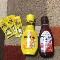 韓国 ハニーマスタード&ヤンニョムソースのサムネイル