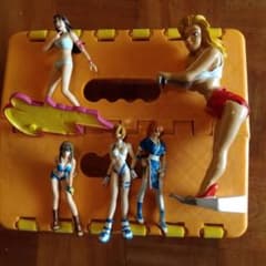女性キャラクター フィギュア 5体セットのサムネイル
