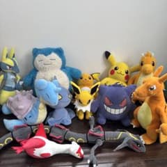 Pokemon Plush Toy Set (Medium Size)