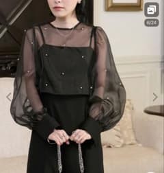 forksy. ブラックパーティードレスのサムネイル