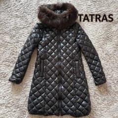 TATRAS レディース ダウンコート ブラック キルティングダウン サイズ3 