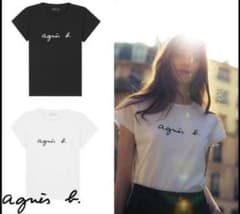 【新品】agnes b アニエスベー Tシャツ ブラックのサムネイル