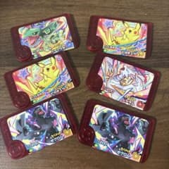 ポケモンメザスタ ゲームカード 6枚セットのサムネイル