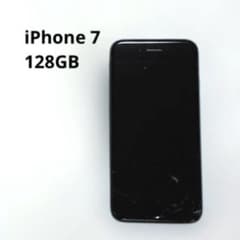 iPhone7 】128GB ブラック バッテリー71 % SIMフリー - メルカリ