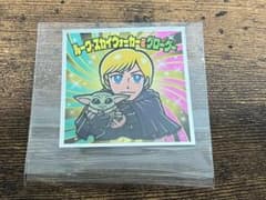 ビックリマンシール スターウォーズ　ルーク・スカイウォーカー＆グローグーのサムネイル