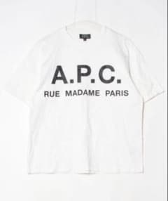 美品 A.P.C. × Edifice 別注 ビッグ ロゴ Tシャツ XS - メルカリ