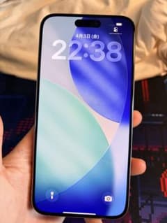極美品iPhone15Promax 256G/US/100%/物理sim 2枚 - メルカリ