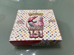 ポケモンカード151 1BOX シュリンク付き新品未開封のサムネイル