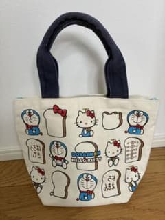 ドラえもん ハローキティ コラボ　トートバッグのサムネイル
