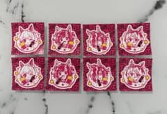 【新品】ファミリーマート NOPE ウマ娘 ステッカー 全4種 各2枚のサムネイル